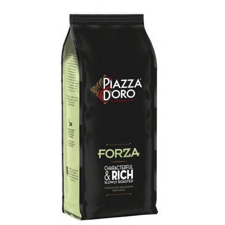 Piazza d'Oro Forza Zrno 3kg + 2x cappuccino šálek