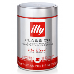 Illy mletá káva 250g