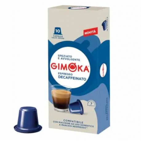 Gimoka Decaffeinato kapsle 10ks