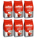 Lavazza Qualitá Rossa zrnková káva 6 x 1 kg