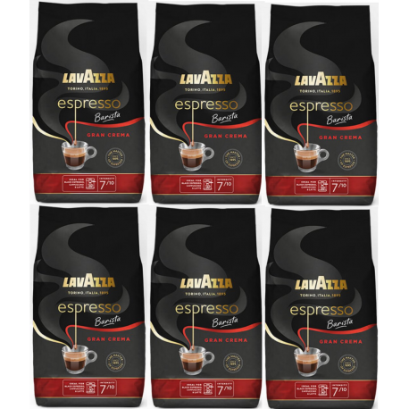 Lavazza Espresso Barista Gran Crema zrnková káva 6 kg