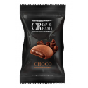 CRISP & CREAMY with chocolate