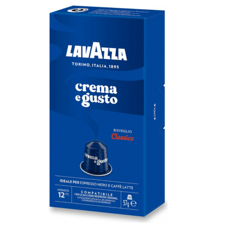 Lavazza Crema e Gusto Alu Kapsle do Nespresso 10 ks