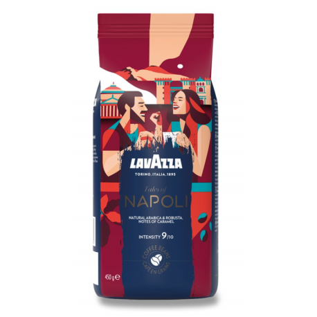 LAVAZZA Tales Napoli káva zrno 450 g